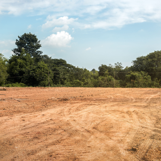 empty lot of land